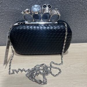 Bongo Skull Ring Clutch Wallet Gothic Asthetic